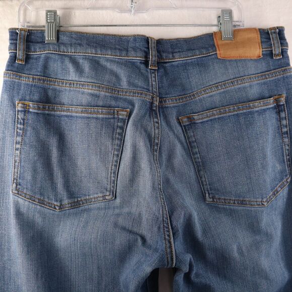JEANERICA Autobahn AW003 Mid Vintage Men's Jeans Straight Relaxed Fit 33Wx34L - Picture 8 of 12